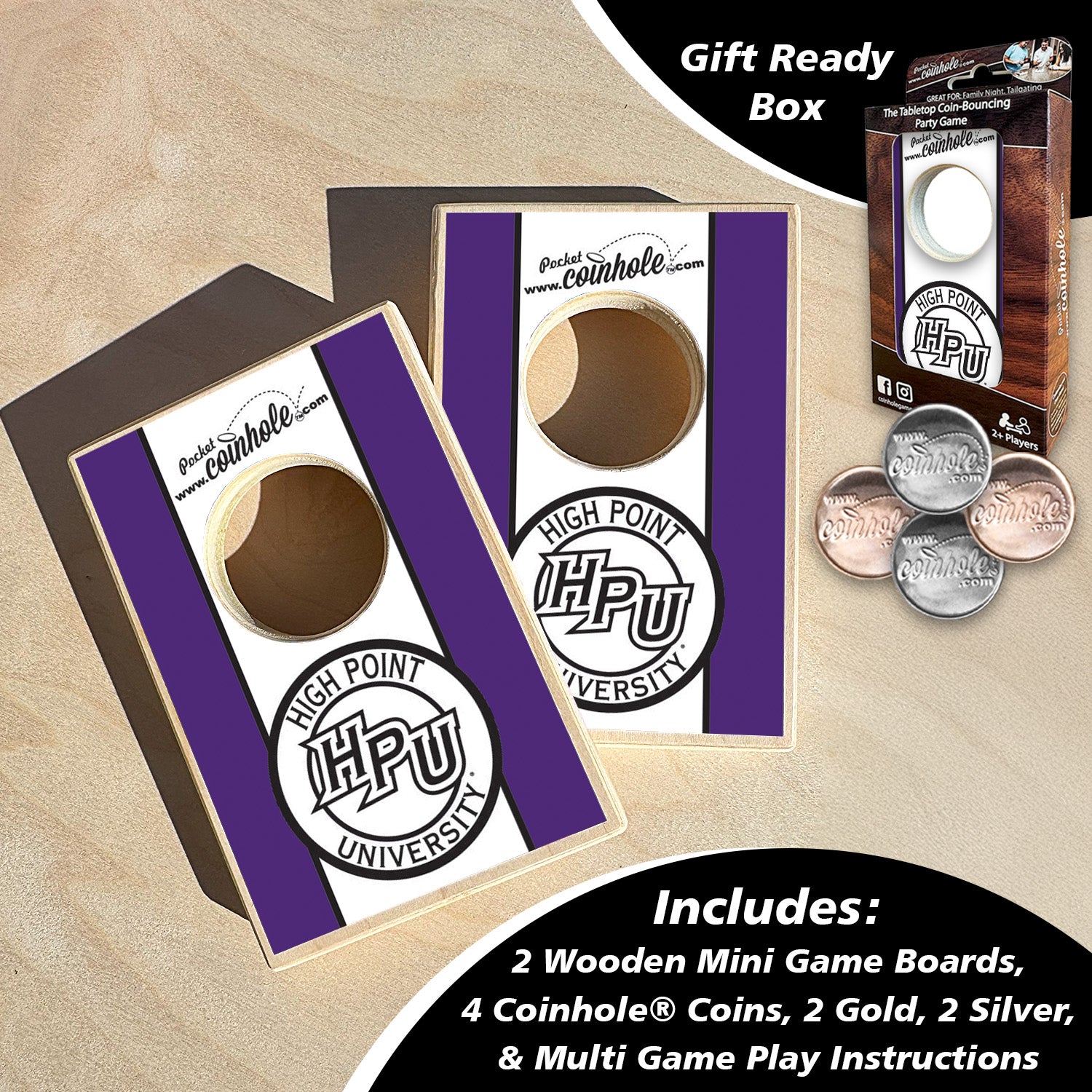 High Point University Coinhole®