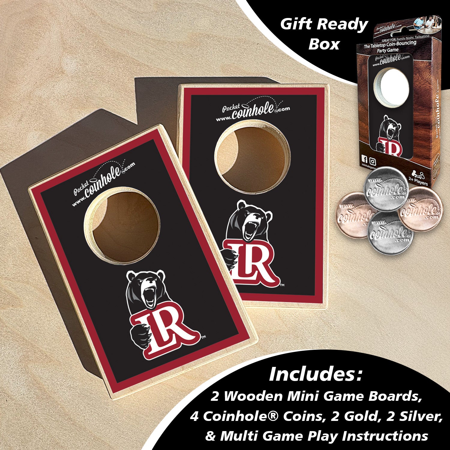 Lenoir-Rhyne Black Coinhole®