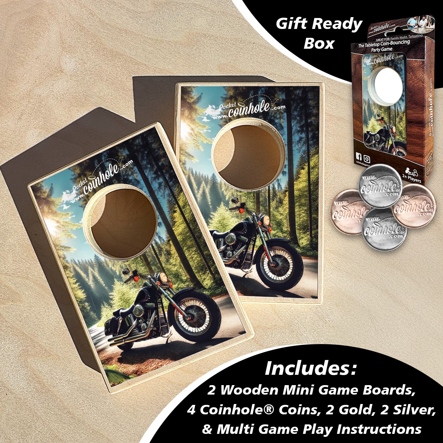 Motorcycle Coinhole®