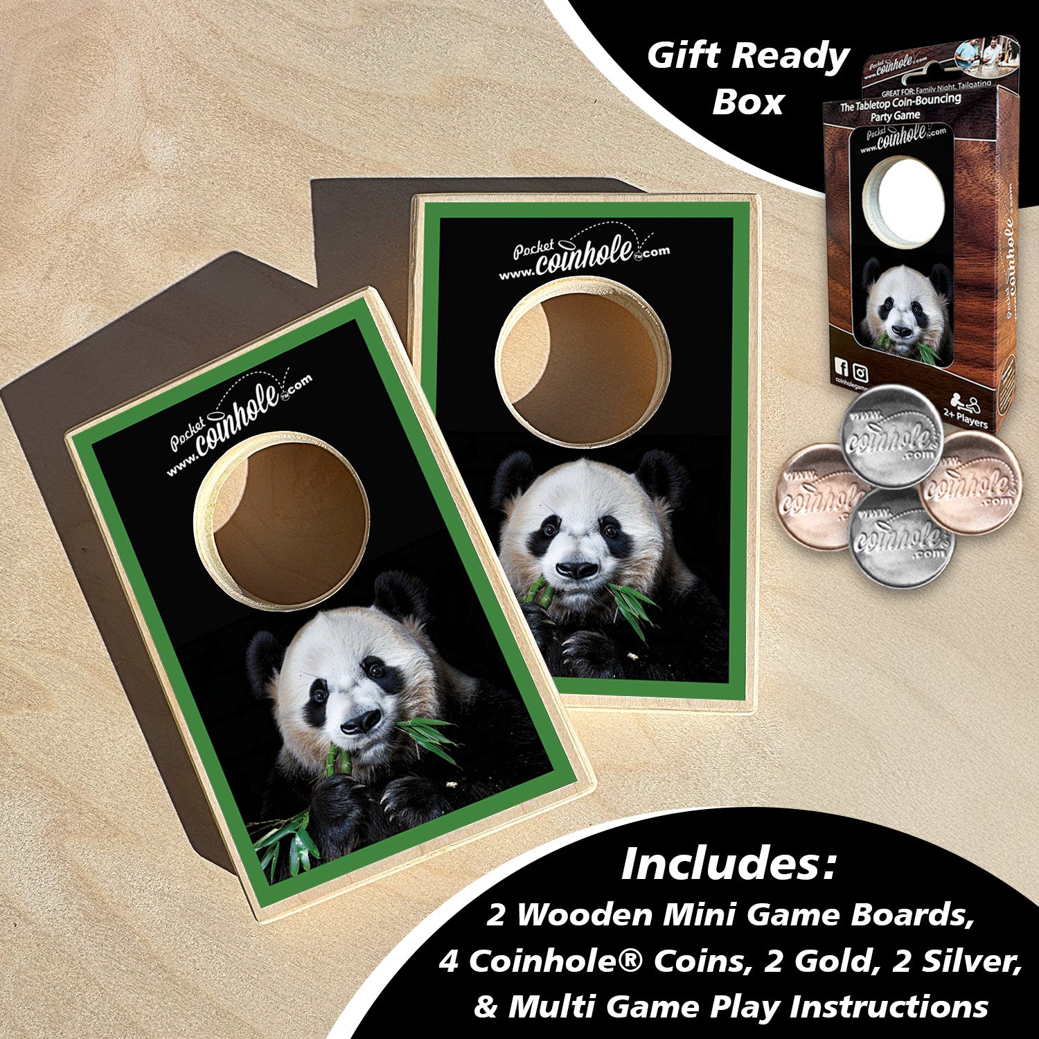 Panda Coinhole®