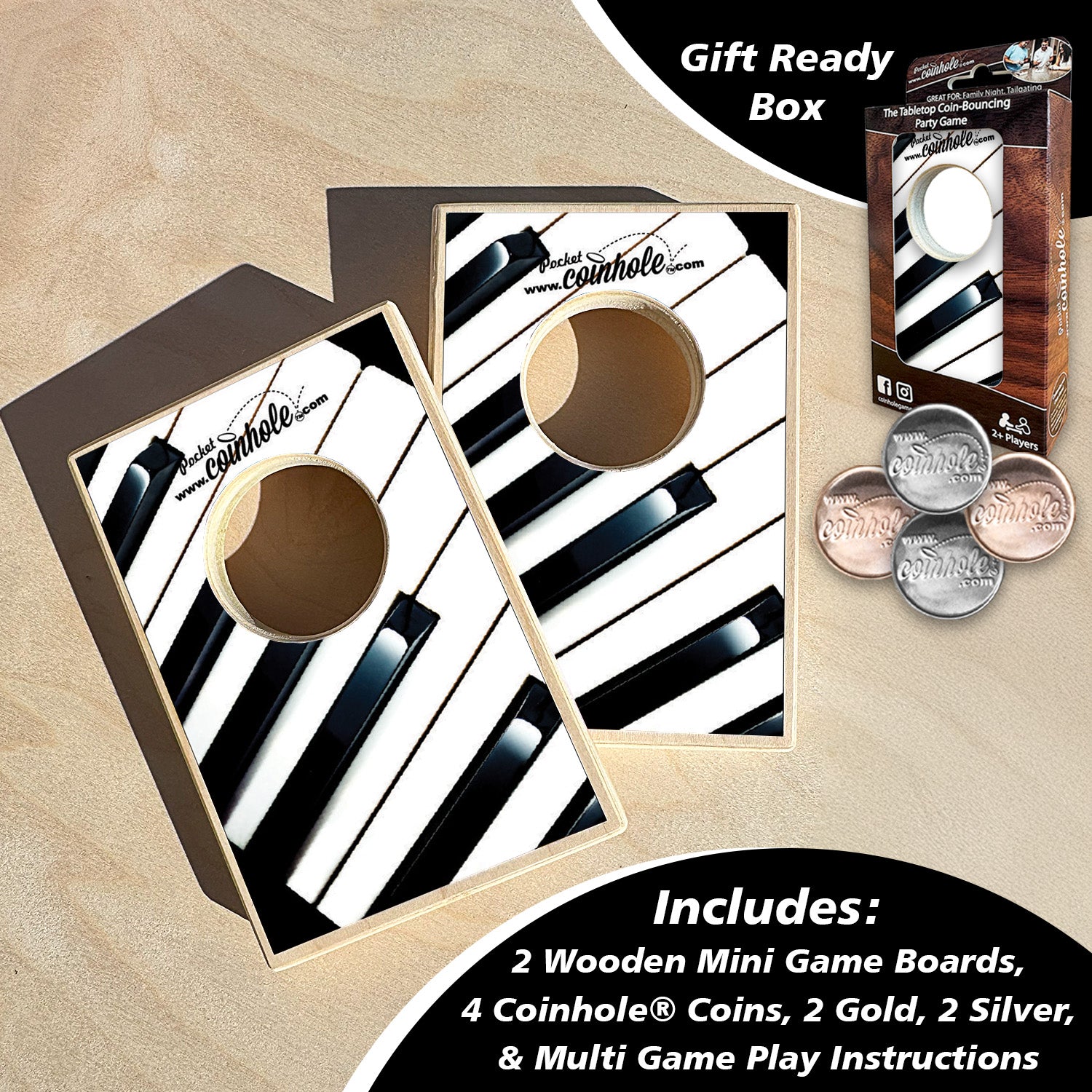 Piano Coinhole®