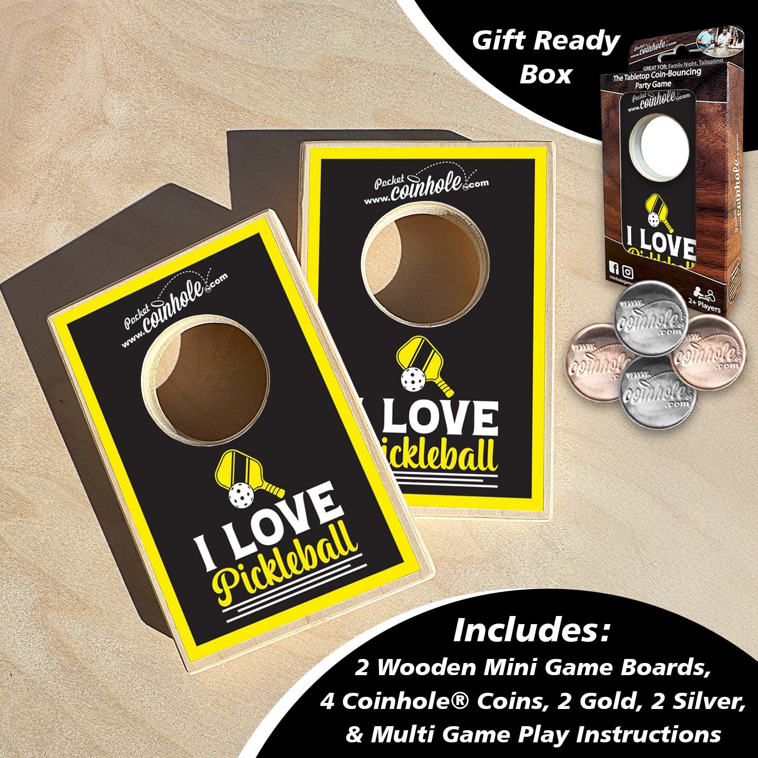 Pickle Ball Coinhole®