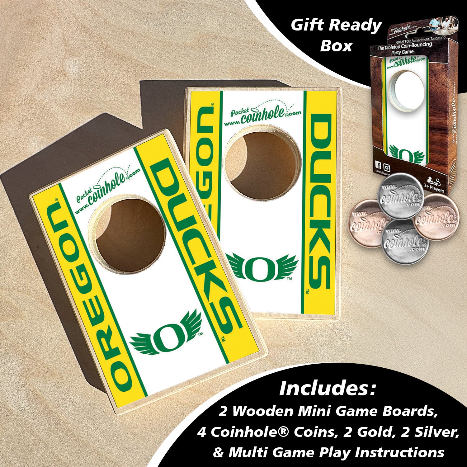 University of Oregon Ducks Coinhole®
