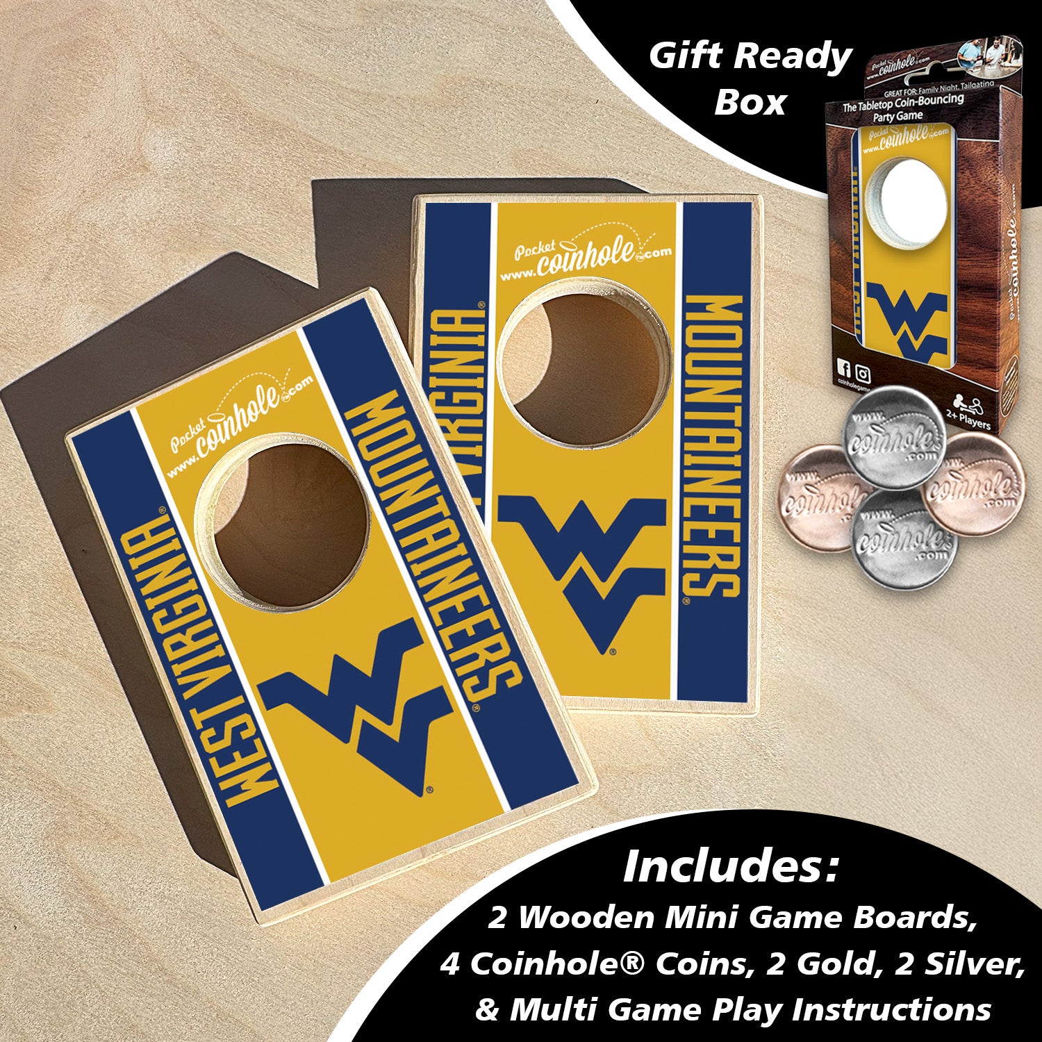 West Virginia University Coinhole®