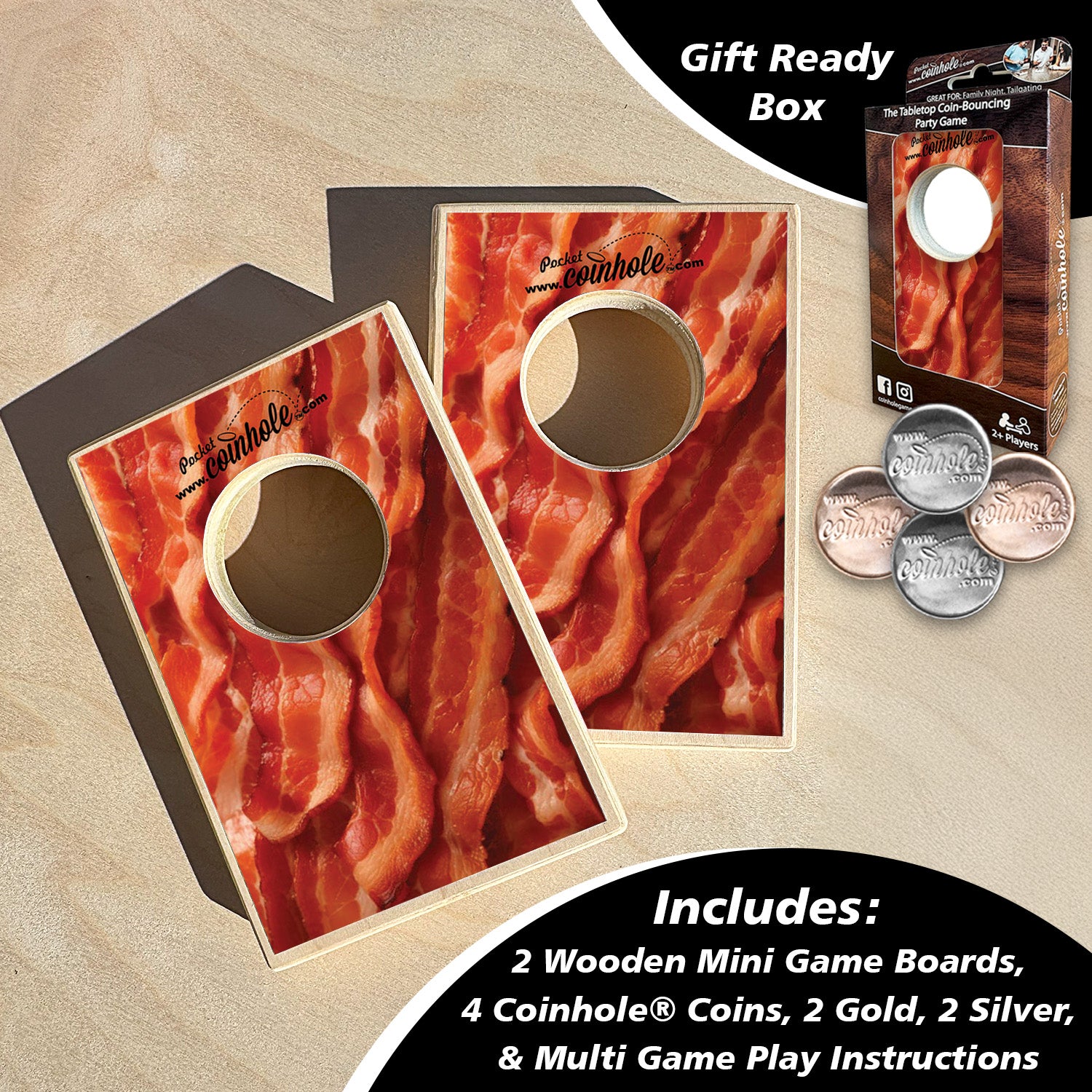 Bacon Coinhole®
