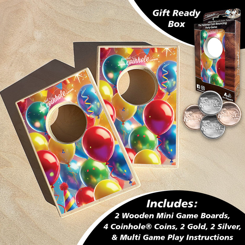 Birthday Balloon Coinhole®