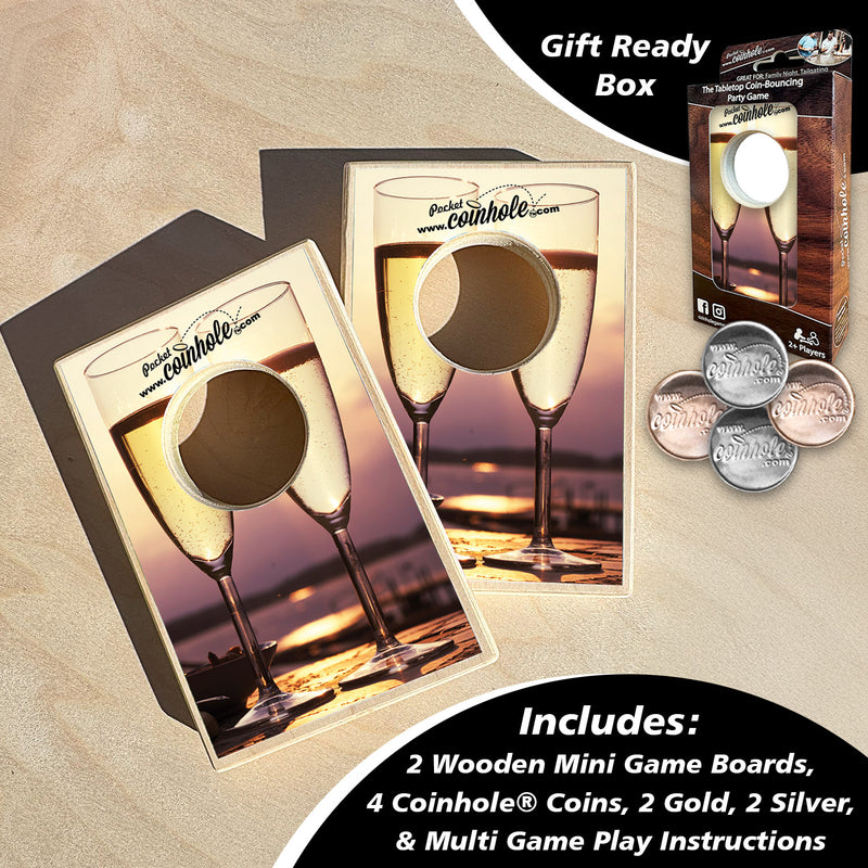 Champagne POCKET Coinhole®