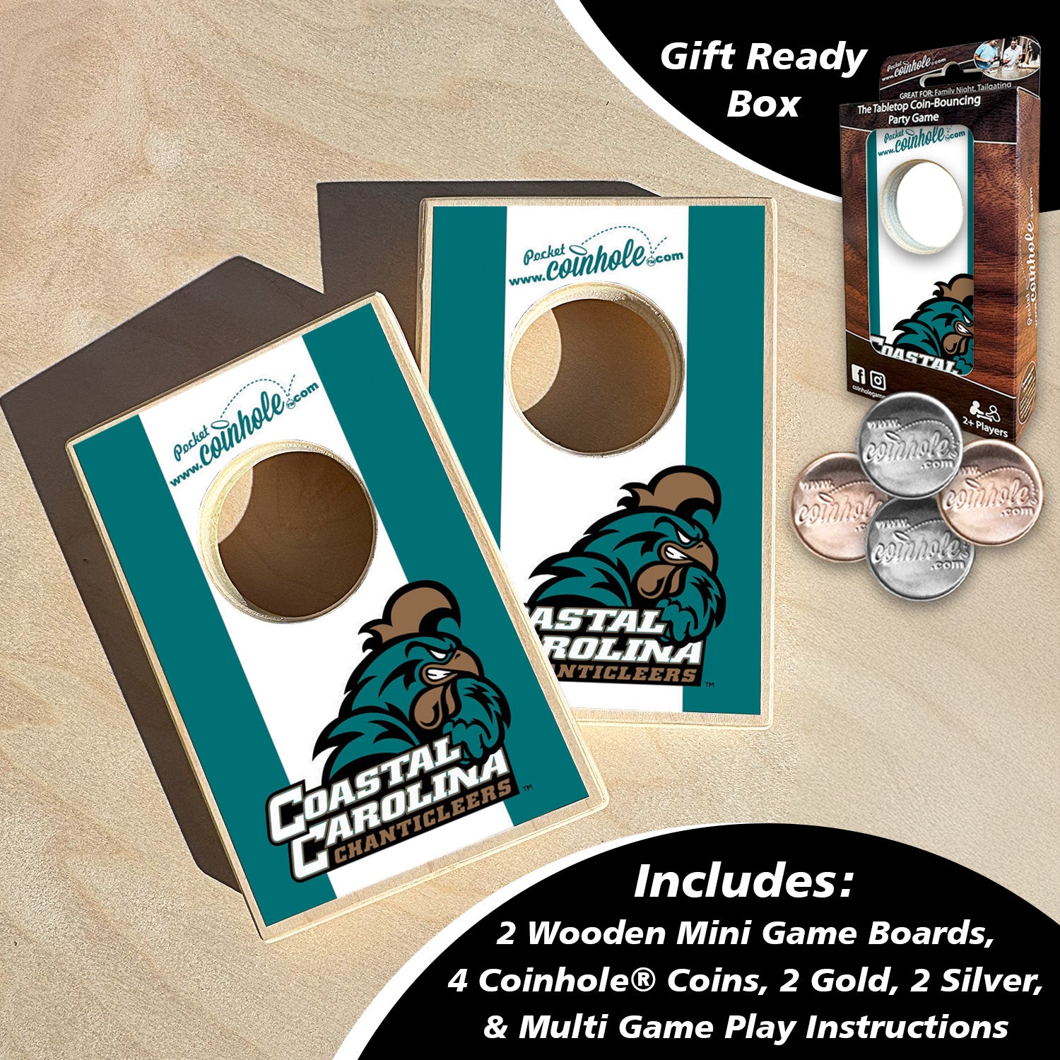 Coastal Carolina University Coinhole®