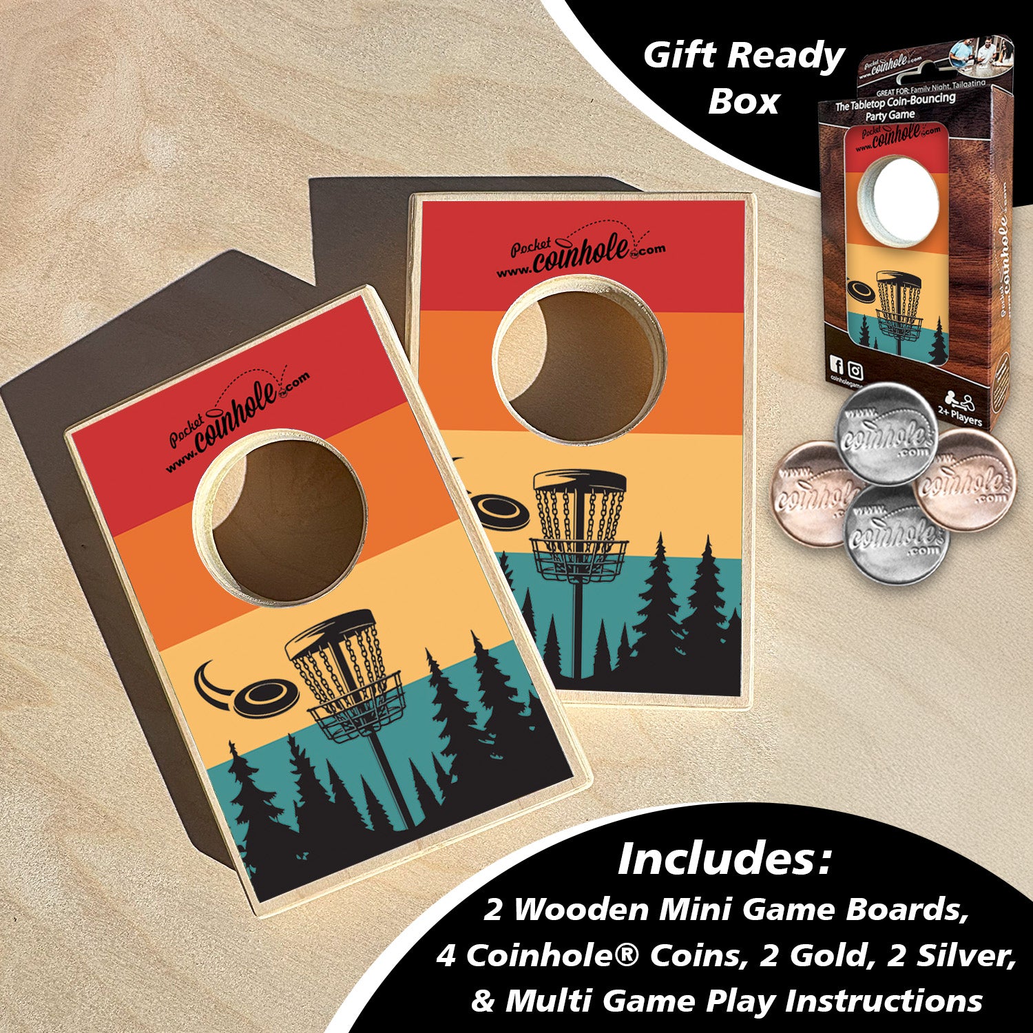 Disc Golf Basket Coinhole®