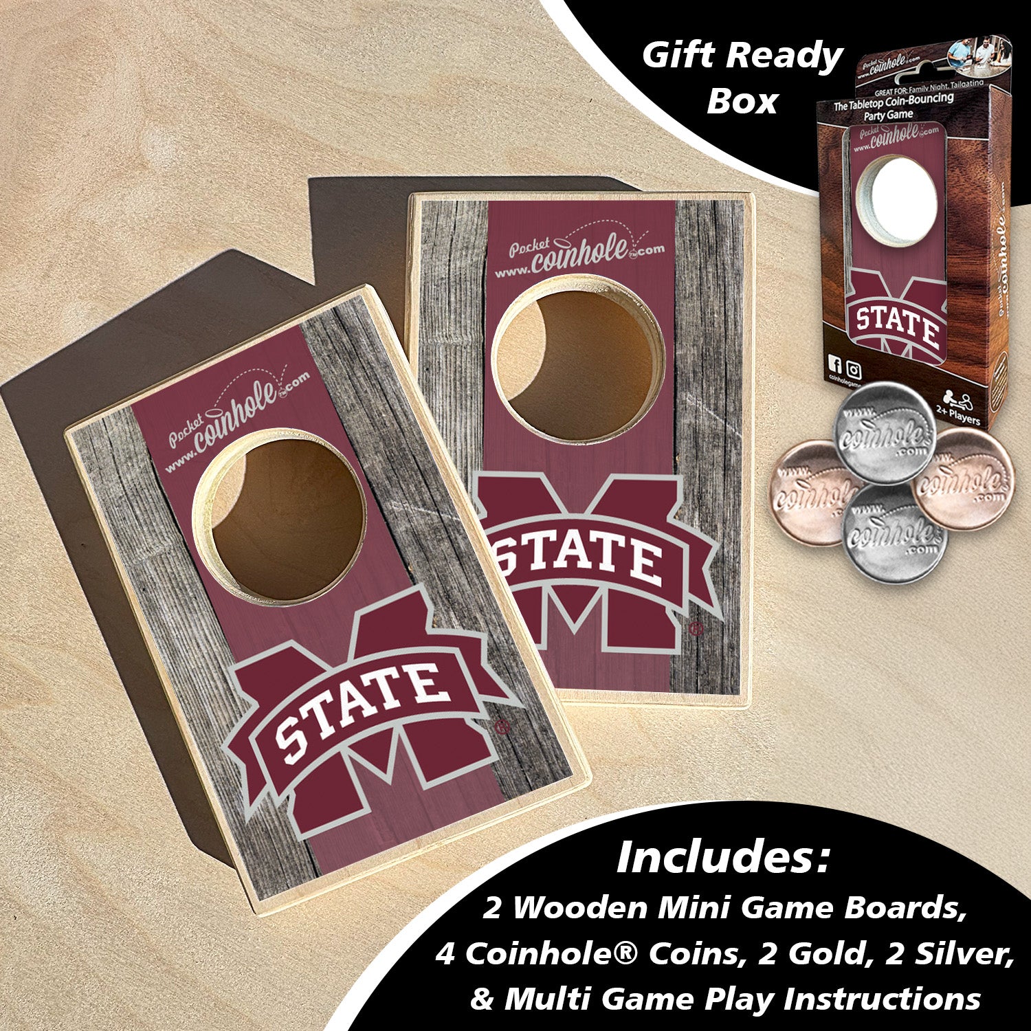 Mississippi State University Coinhole®