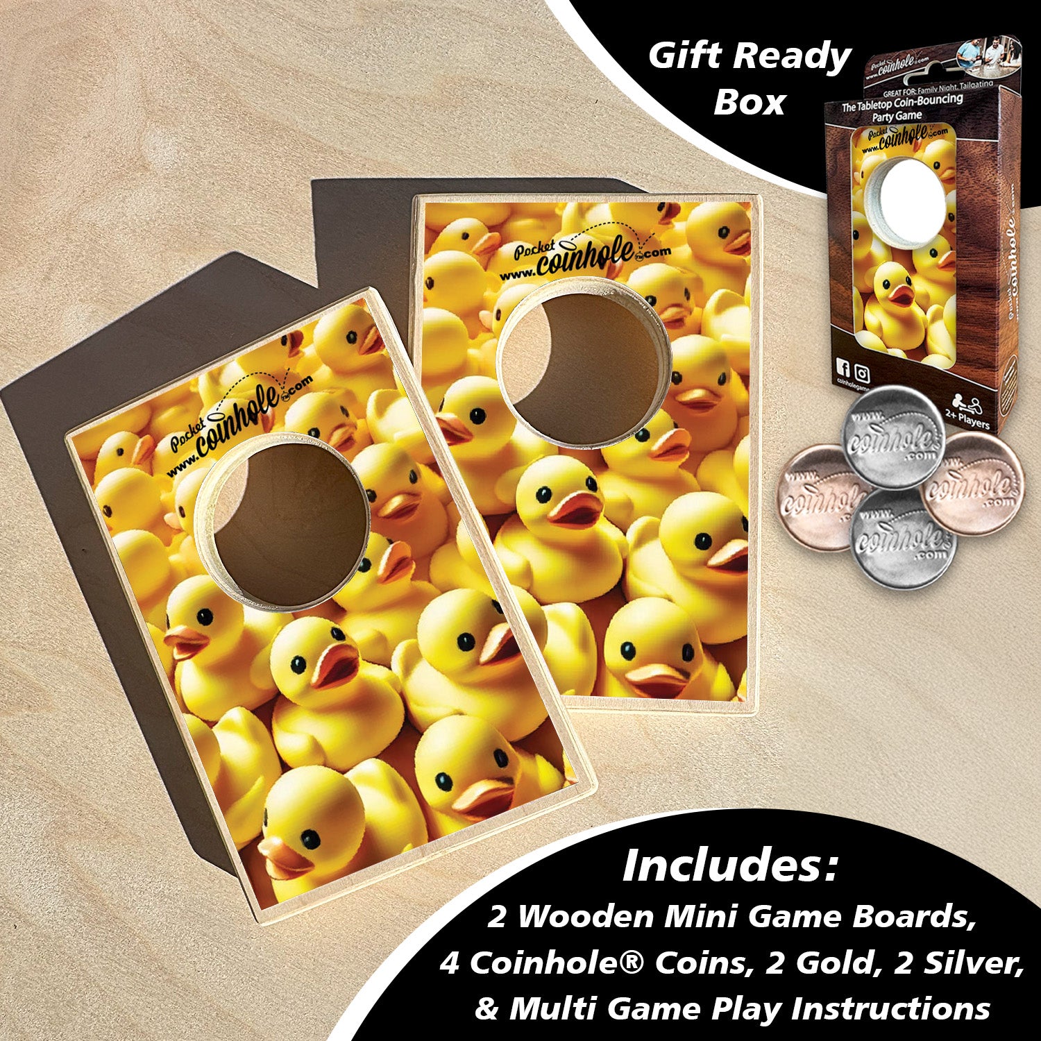 Rubber Duck Coinhole®