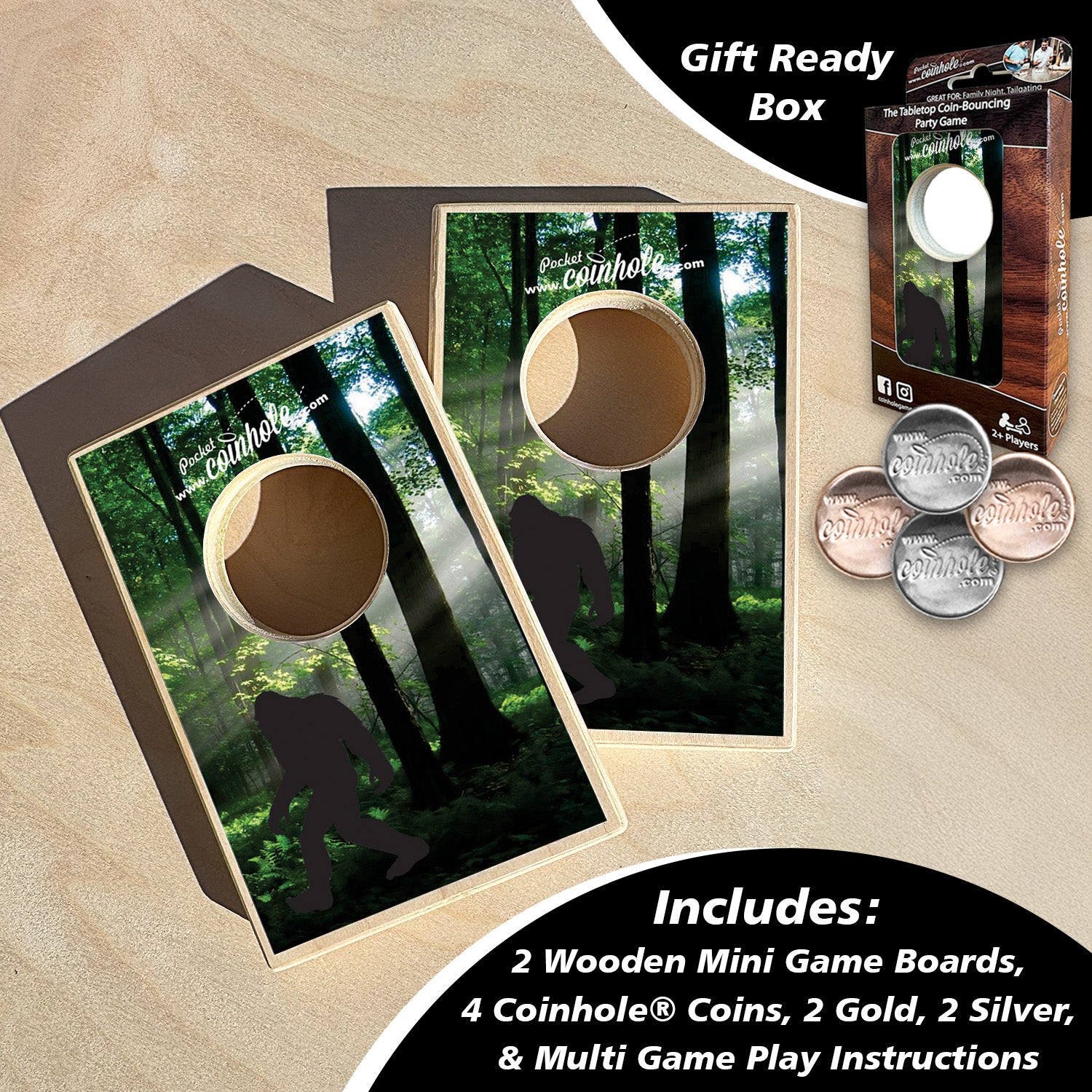 Sasquatch Coinhole®