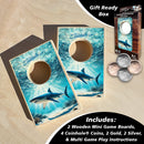 Shark Coinhole® Tabletop Game Set