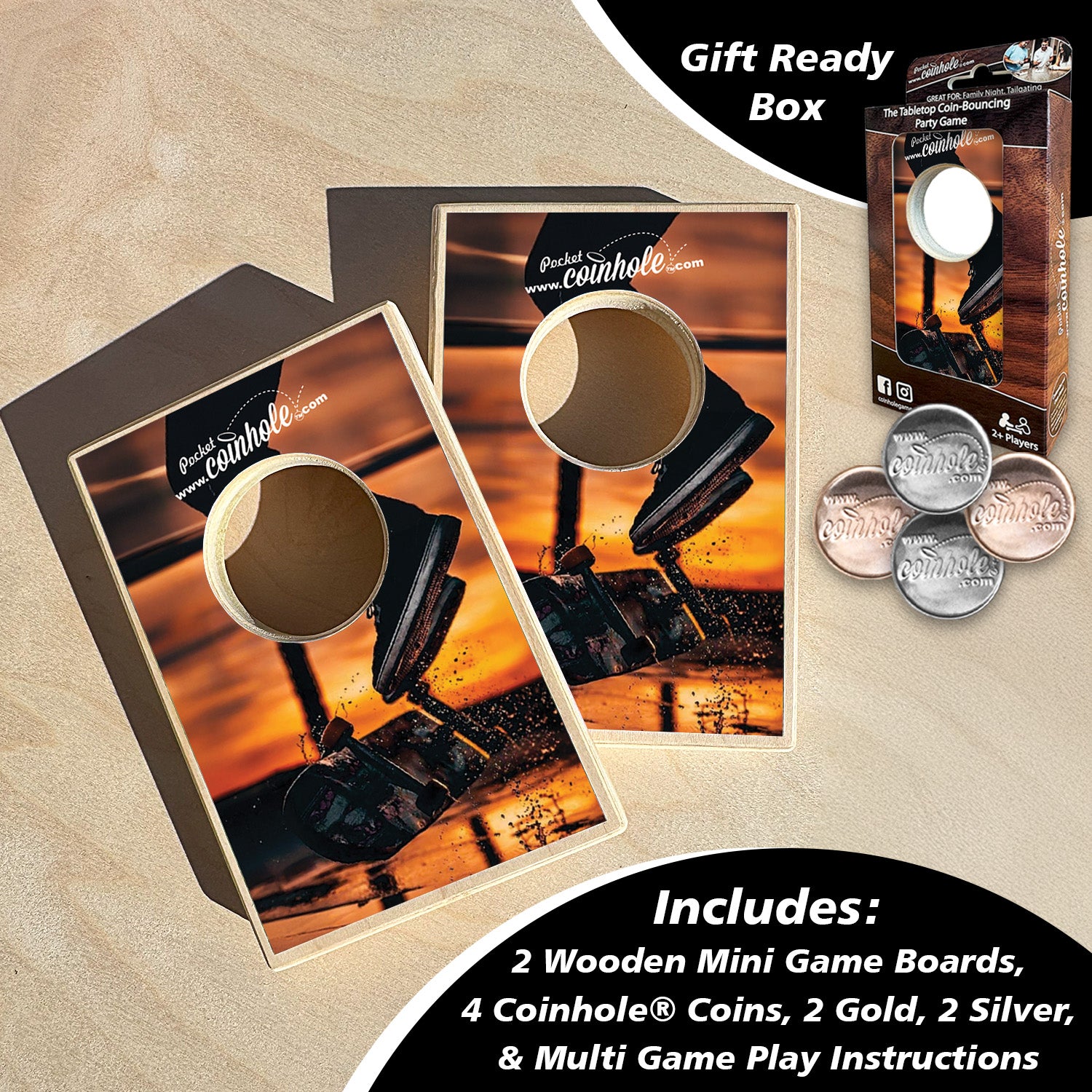 Skate Board Coinhole®