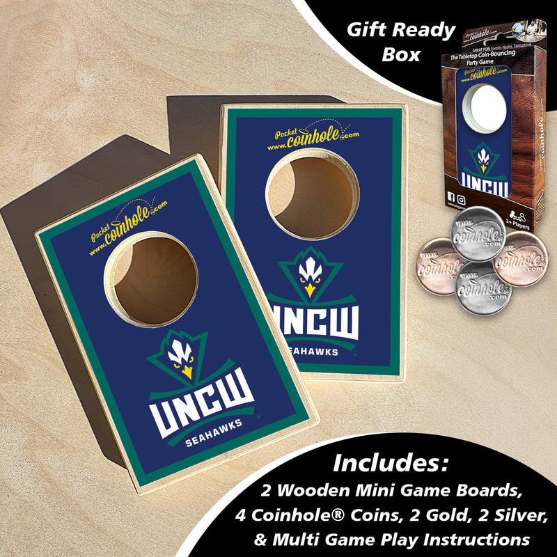 University of North Carolina Wilmington Blue Coinhole®