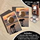 Dog on Beach Coinhole®
