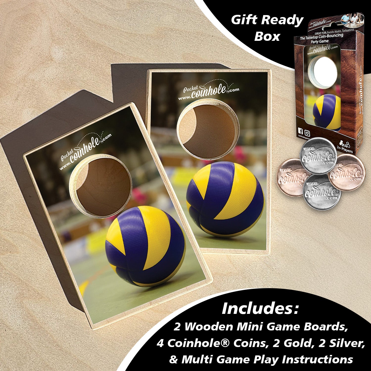 Volleyball Coinhole®