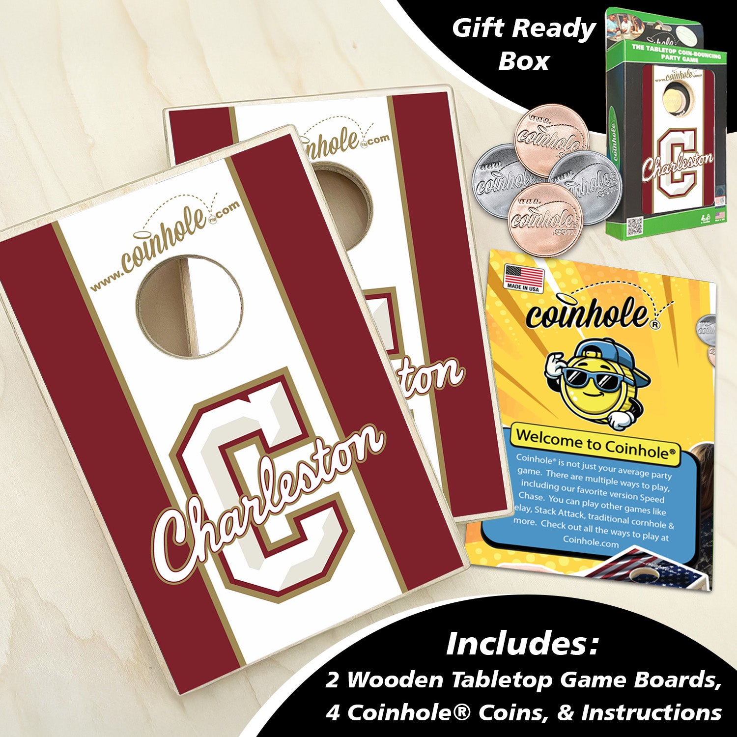 College of Charleston Coinhole®