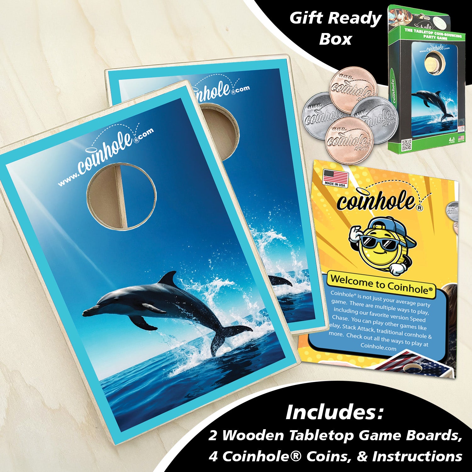 Dolphin Coinhole®