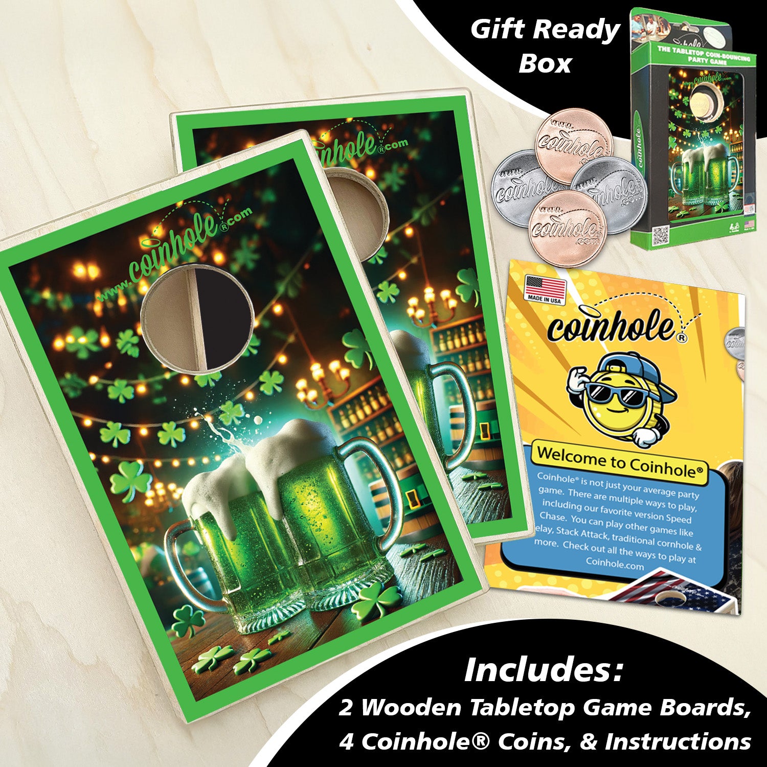 Green Beer Coinhole®