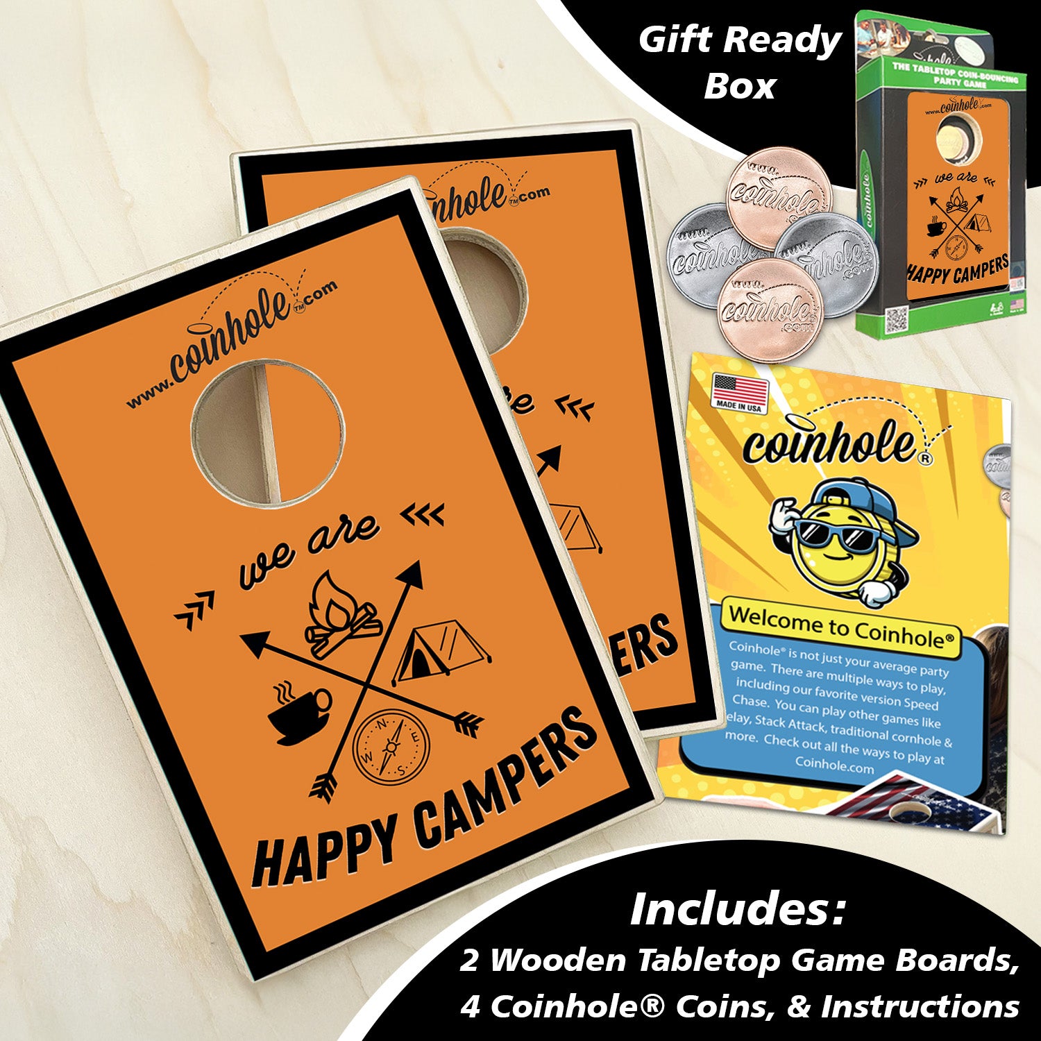 Happy Campers Coinhole®