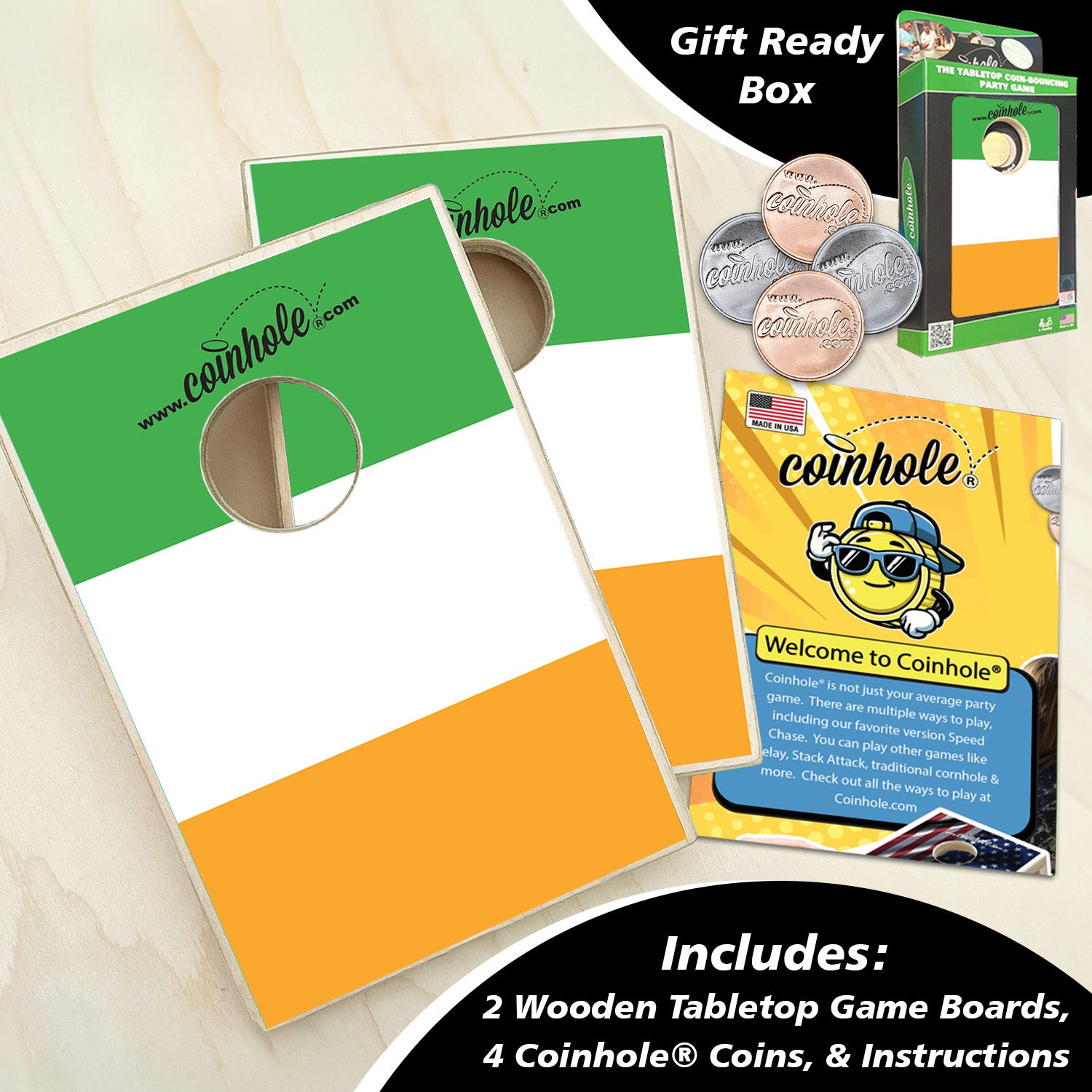 Ireland Flag Coinhole®