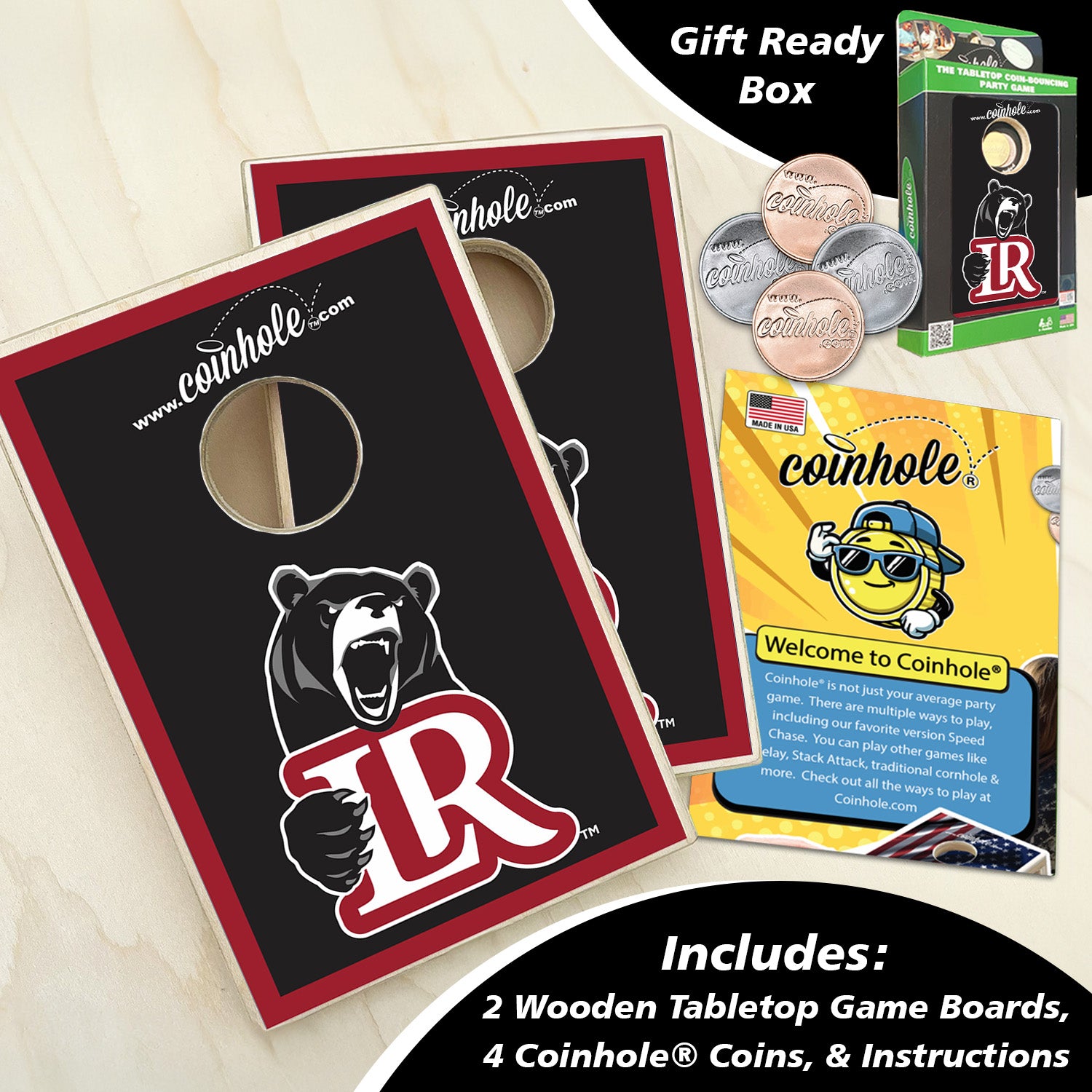 Lenoir-Rhyne Black Coinhole®