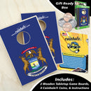 Michigan State Flag Coinhole®