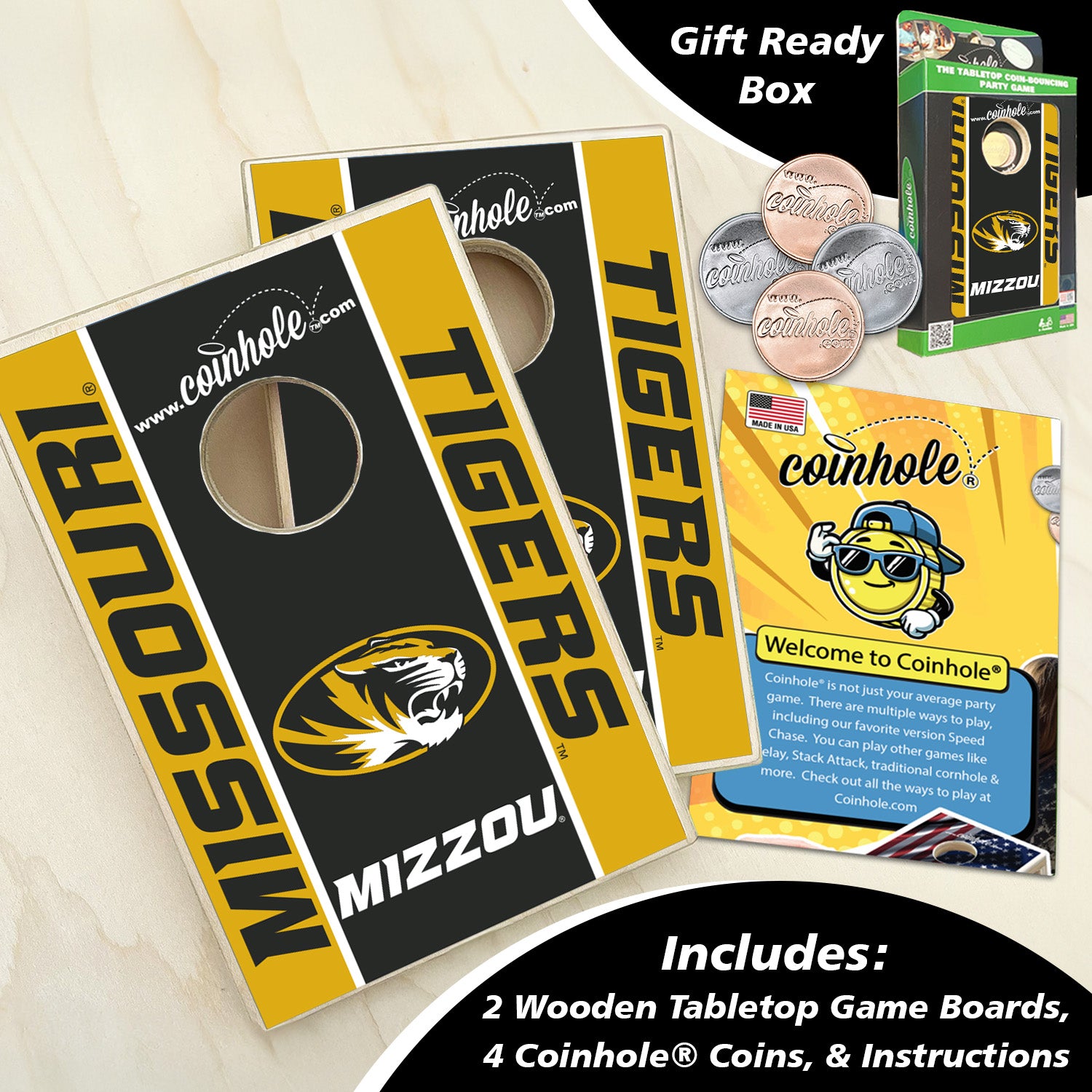 Missouri Tigers Coinhole®