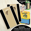 New Gold and Black Stripe Coinhole®