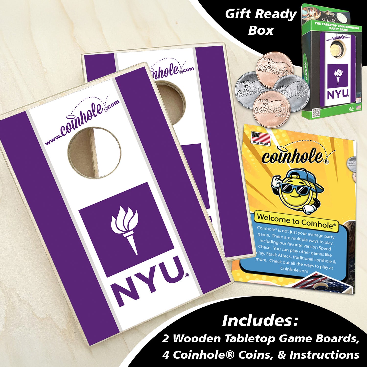 New York University Coinhole®