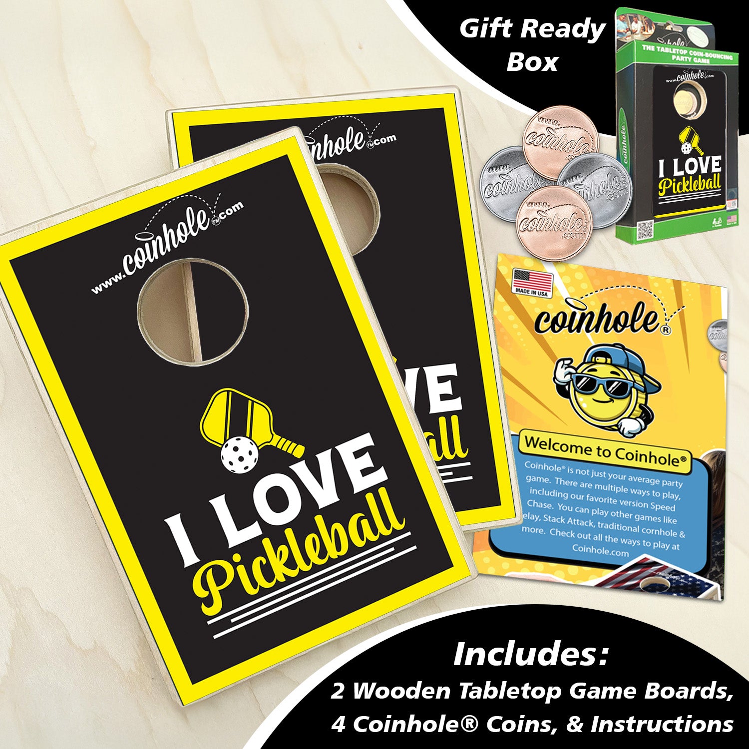 Pickle Ball Coinhole®