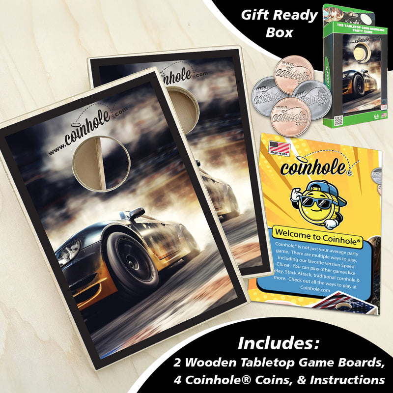 Race Car Coinhole®