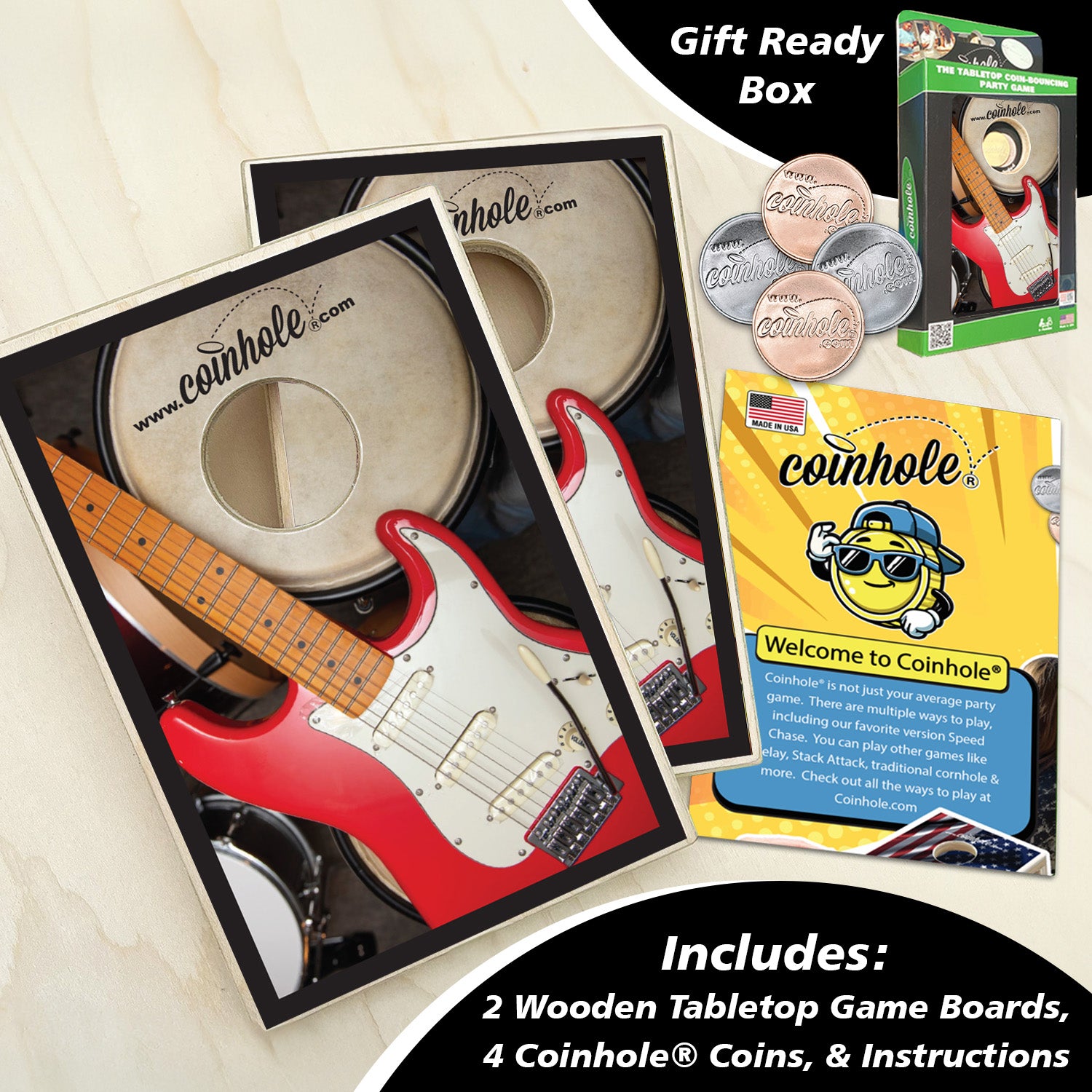 Rock N Roll Coinhole®