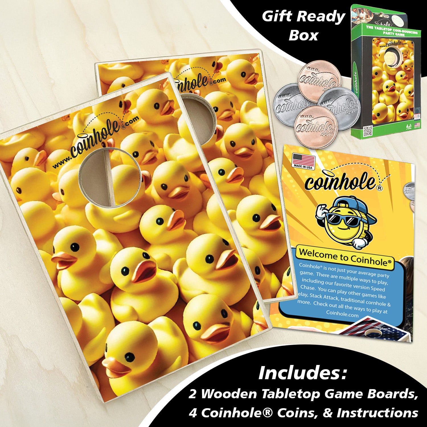 Rubber Duck Coinhole®