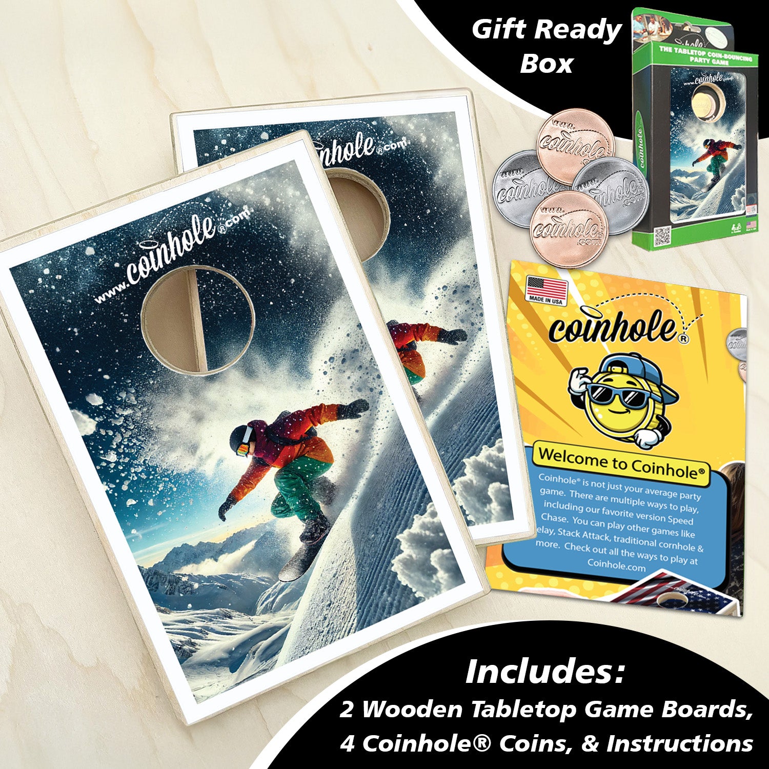 Snowboard Coinhole®