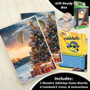 Snowy Christmas Tree Coinhole®