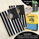 Thin White Line Flag Coinhole®