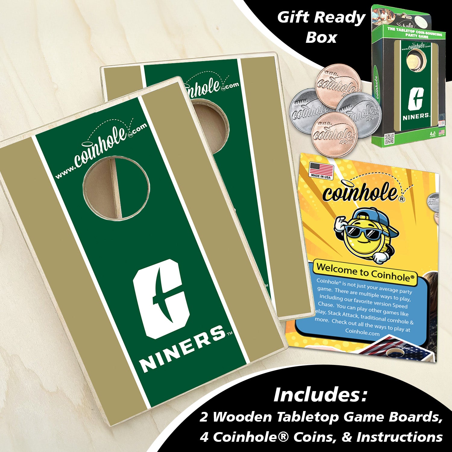 University of North Carolina Charlotte Coinhole®