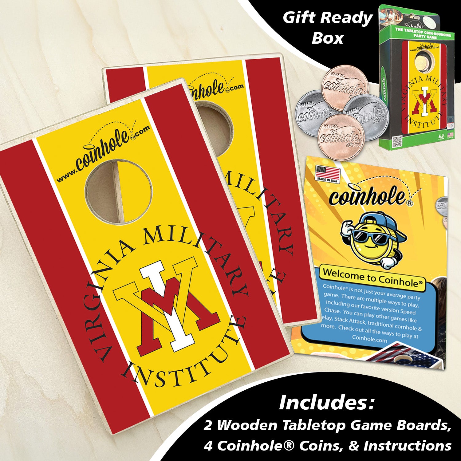 Virginia Military Institute Coinhole®