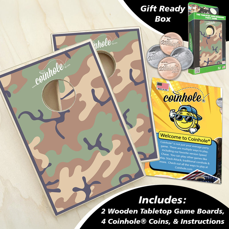 Woodland Camo Coinhole®