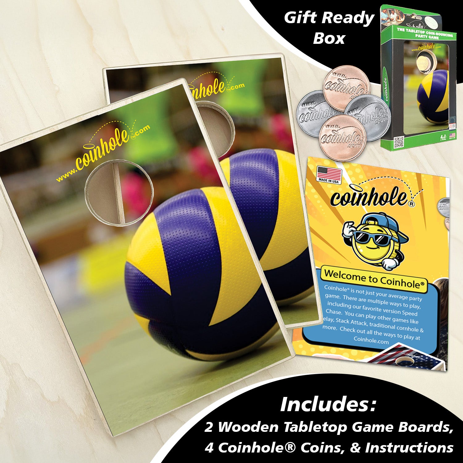 Volleyball Coinhole®