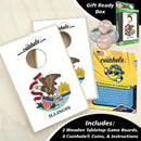 Illinois State Flag Coinhole®