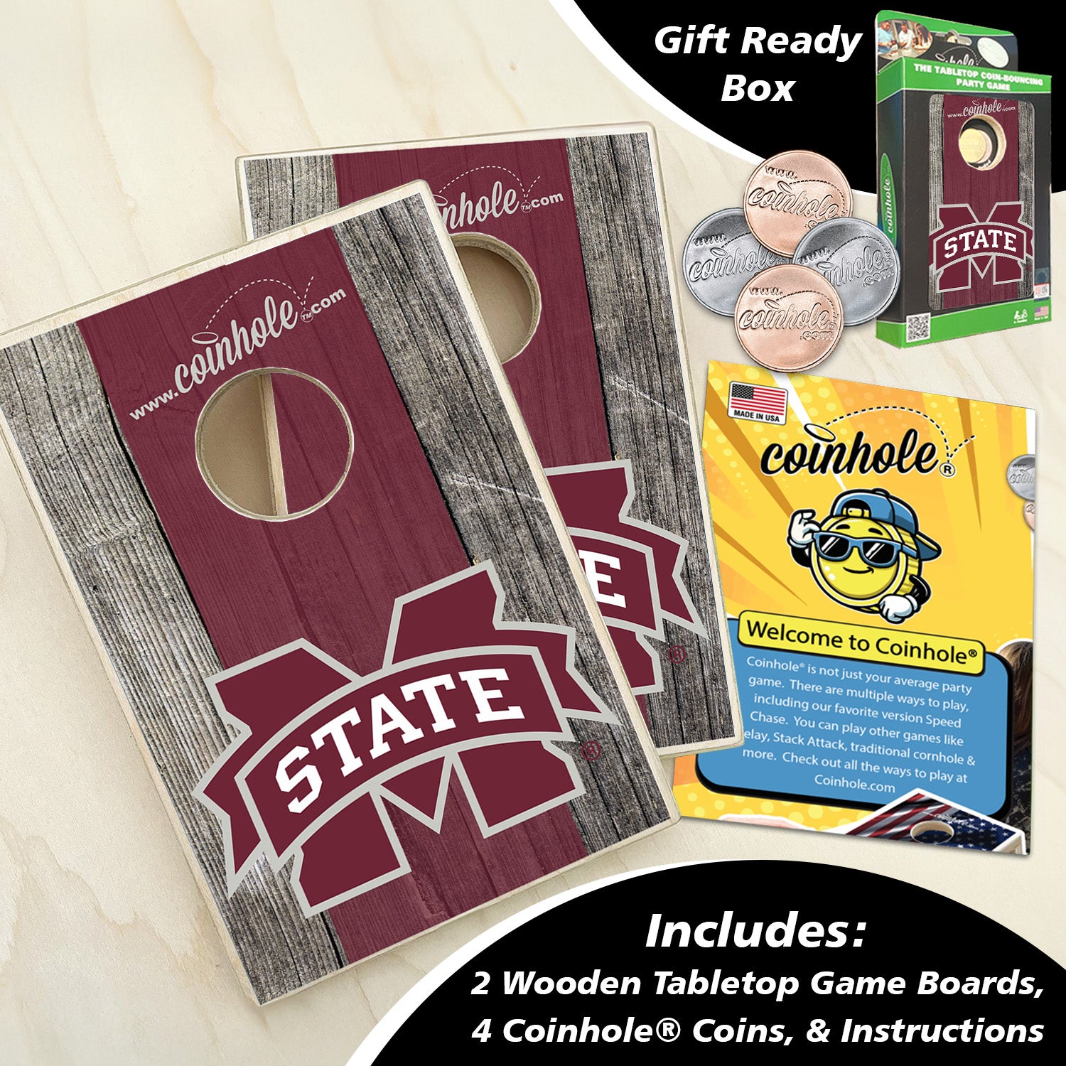 Mississippi State University Coinhole®