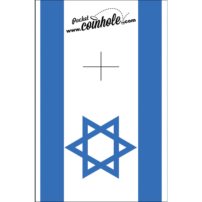 Israel Flag Coinhole®
