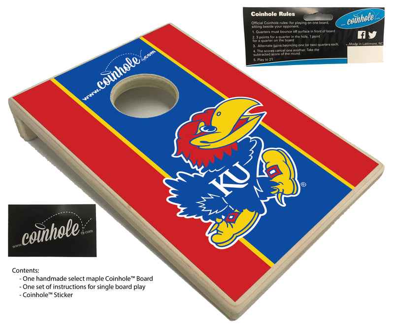 Kansas University Coinhole Board