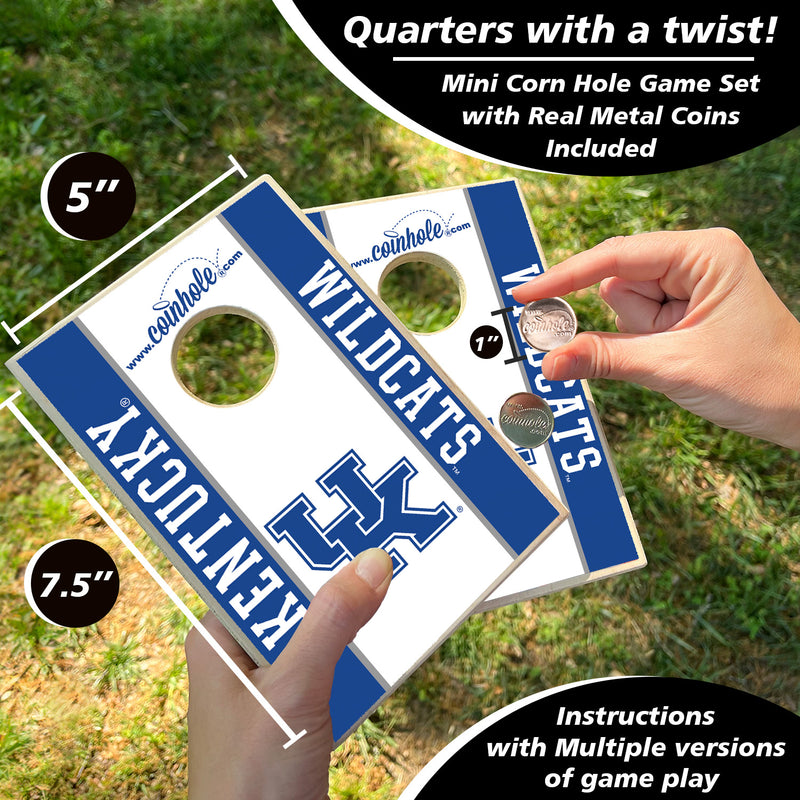 University of Kentucky Coinhole® Tabletop Game Set