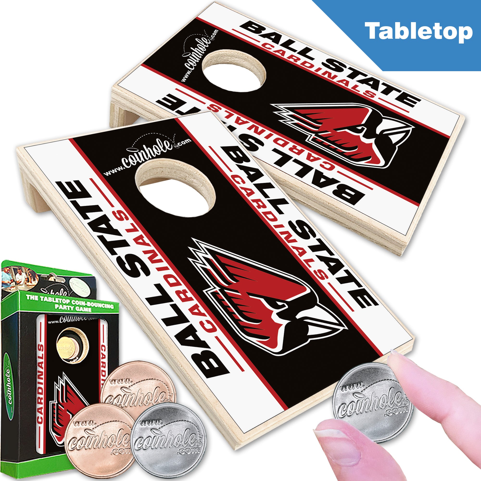 Ball State Cardinals Coinhole®