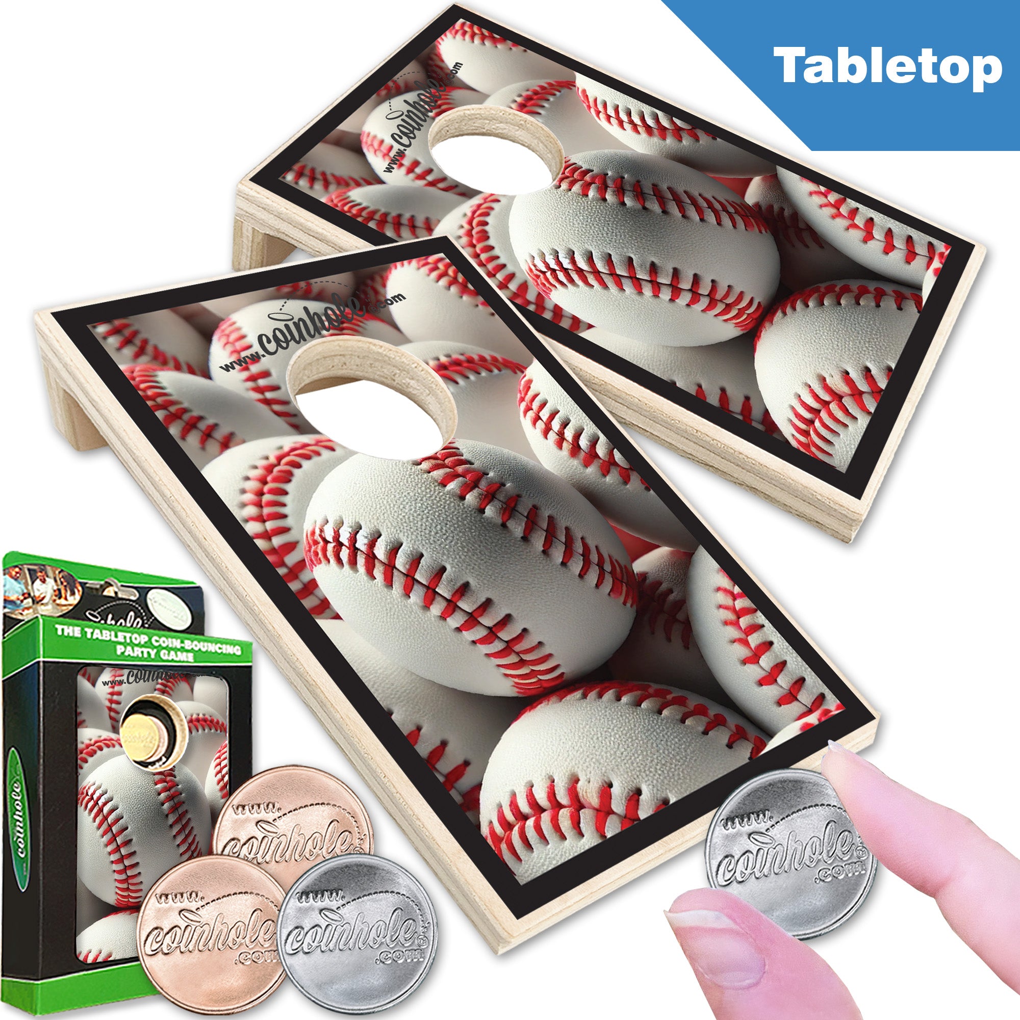 Baseball Balls Coinhole®