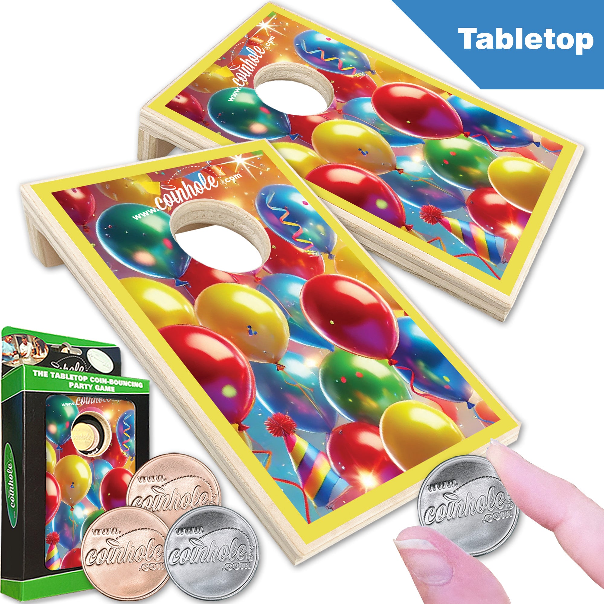 Birthday Balloon Coinhole®